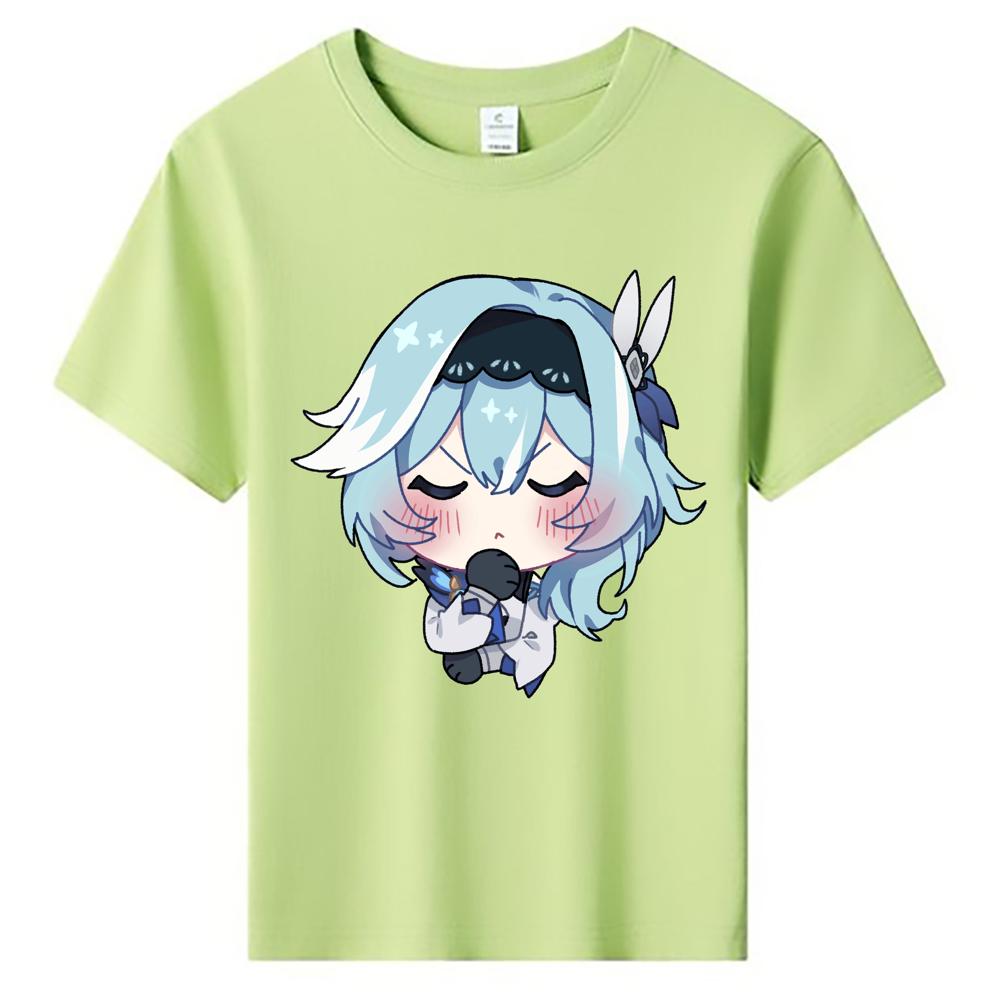 げんし神 优菈 ゆうら genshin Yūra 綿100％キッズTシャツ（フロントプリント）